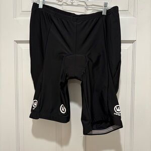 Canari Black Athletic Cycling Shorts